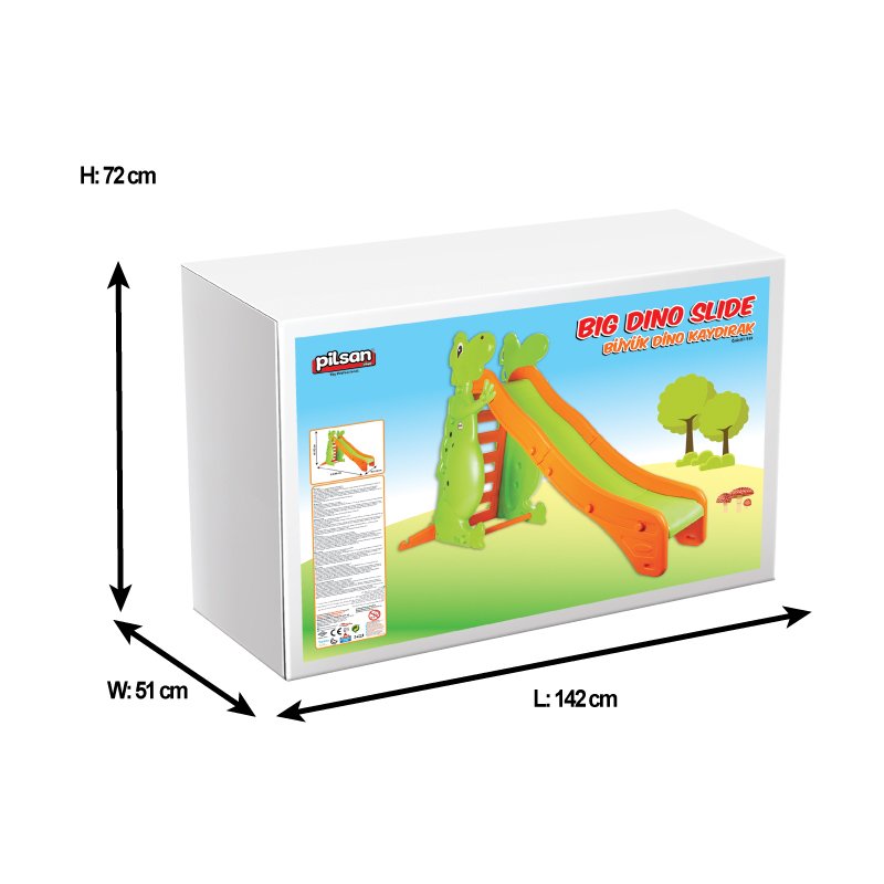 BIG DINO SLIDE SET