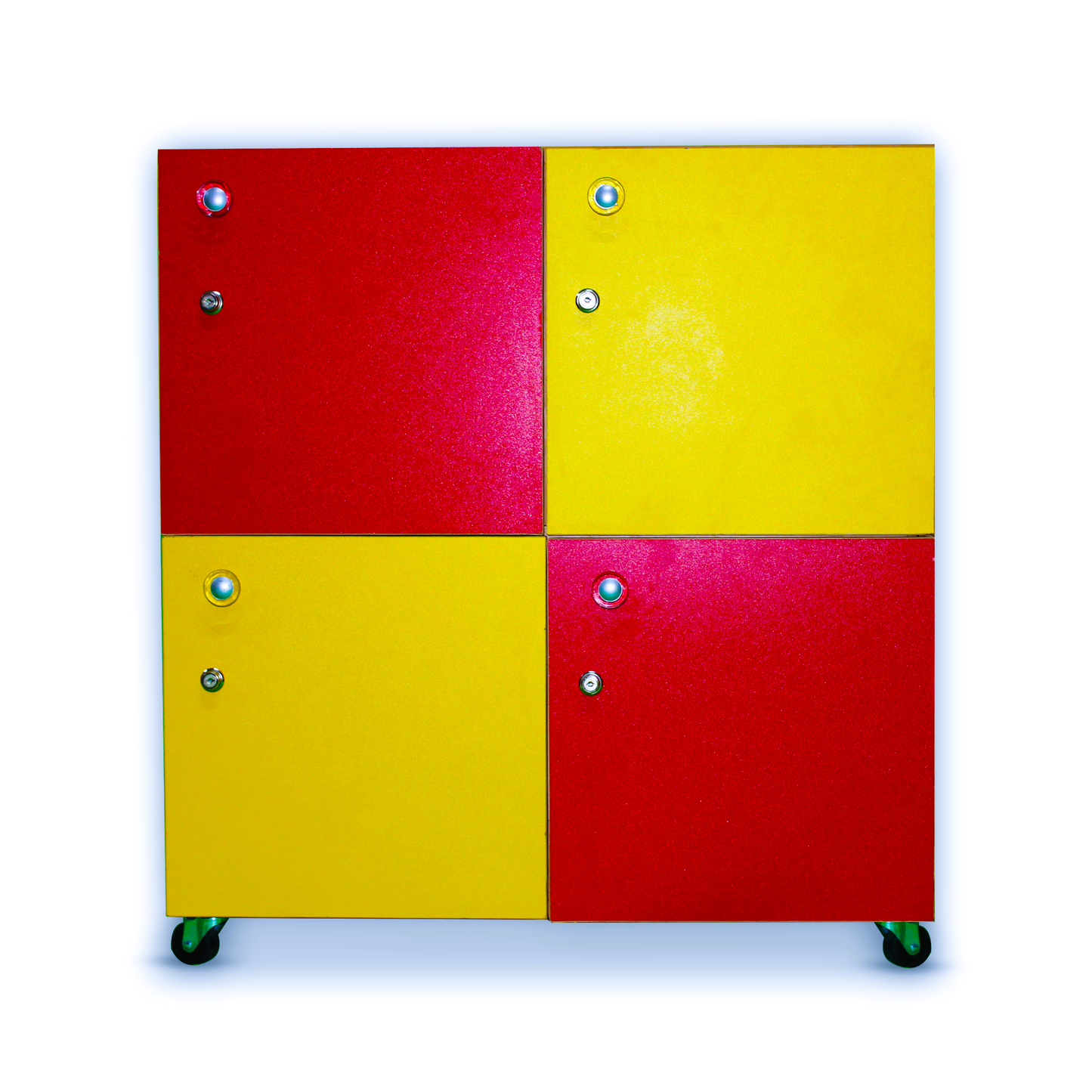 Four Cubby Storage Locker