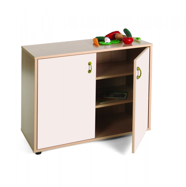 Cupboard Unit with Three Shelves Storage