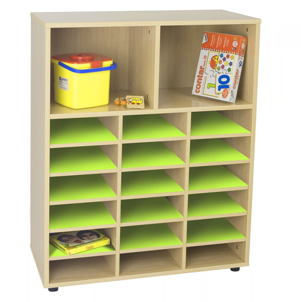 Twenty Cubby Storage Unit