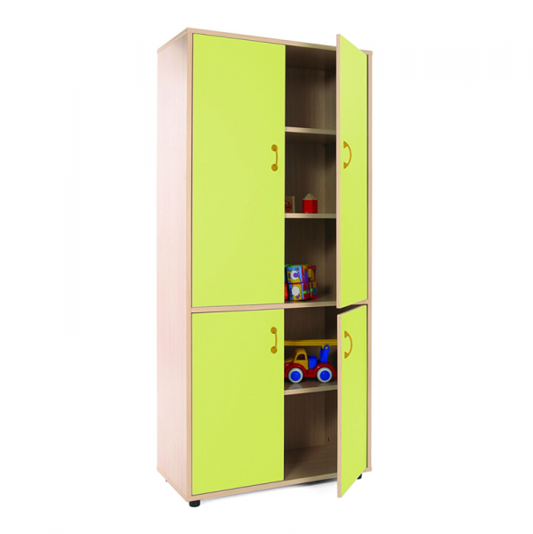 Cupboard Unit with Five Shelves Storage