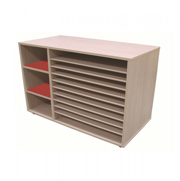 Cubbies and Paper Compart