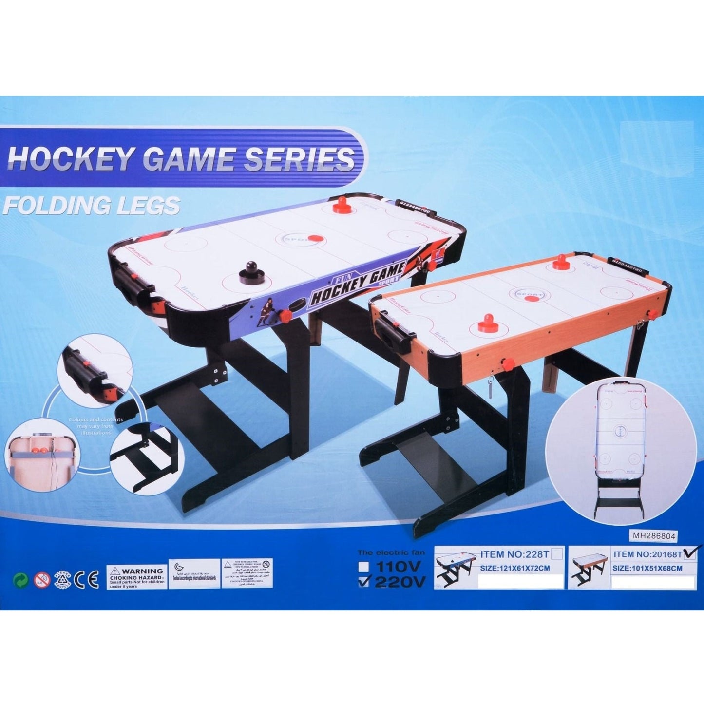 Foldable Air Hockey Table Game