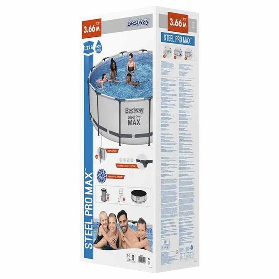 Steel Pro MAX® 10,250 Liters Round Pool 3.66m x 1.22m