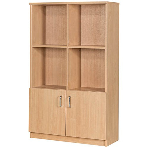 Six Cubby Storage Unit With Doors