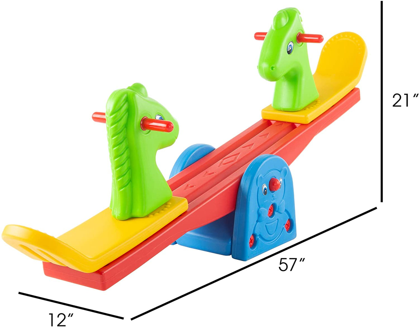 Rocking Seesaw Teeter Totter Horse Shape