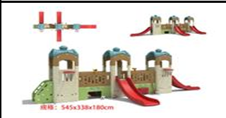 Large Kids Multi Activity Playground with Slides