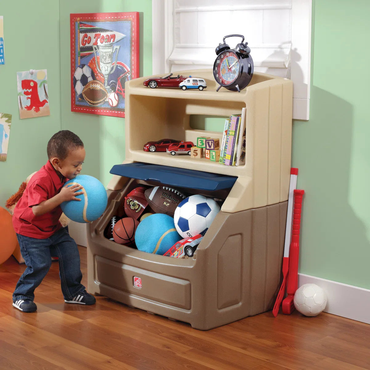 Lift & Hide Bookcase Storage Chest™
