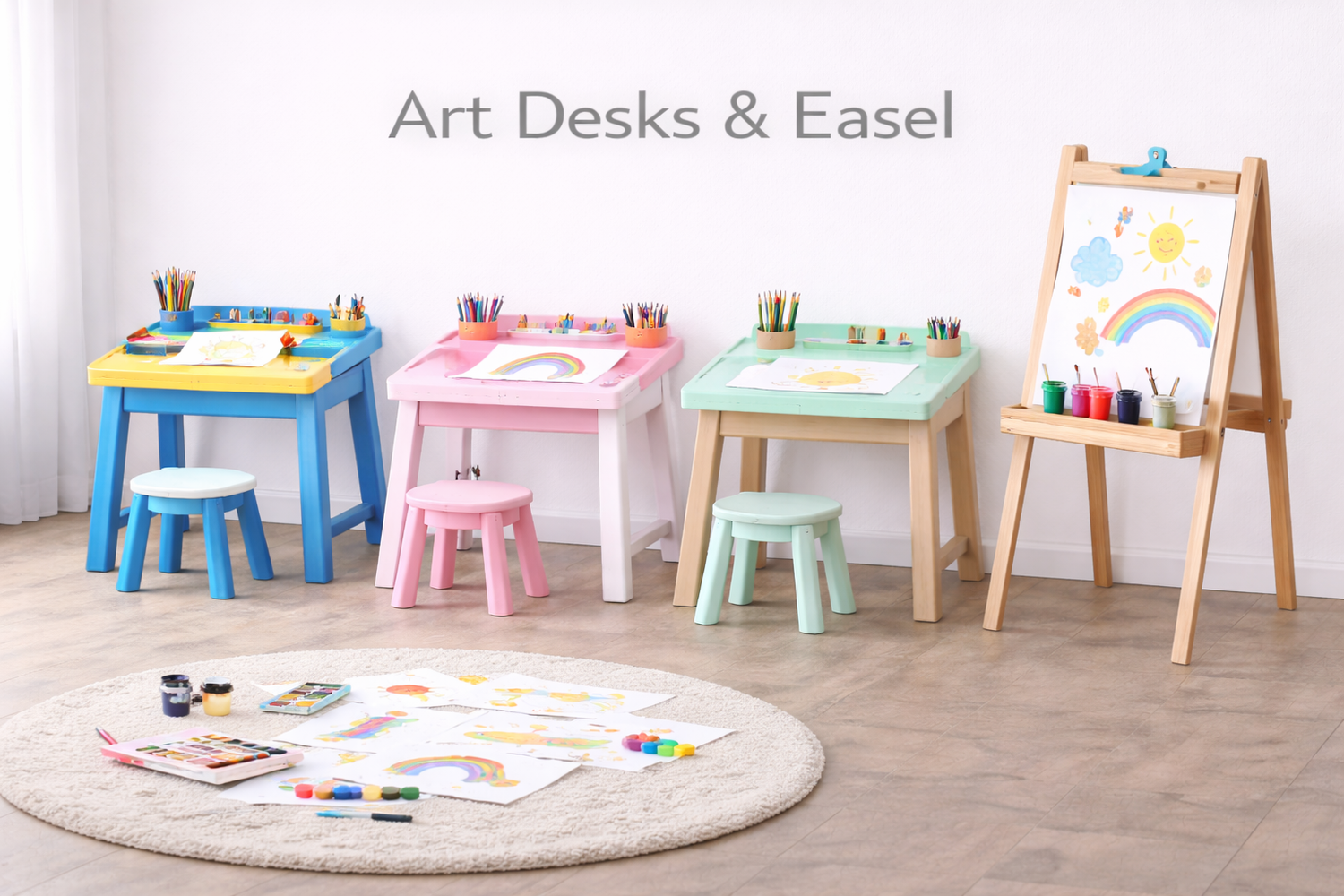 Art Desks & Easel