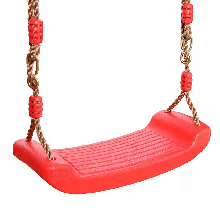 Swing Seat Board with Height Adjustable Rope
