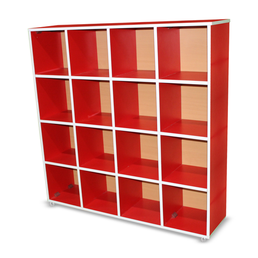 Sixteen Cubby Storage Unit