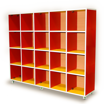 Twenty Cubby Storage Unit