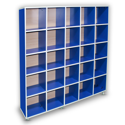 Twenty-five Cubby Storage Unit