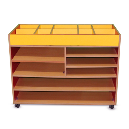 Double Side Art Tools Trolley