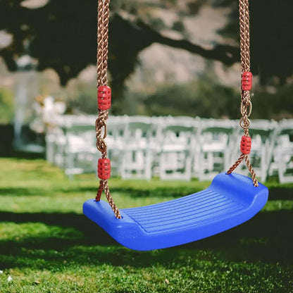 Swing Seat Board with Height Adjustable Rope