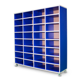 Thirty-two Cubby Storage Unit