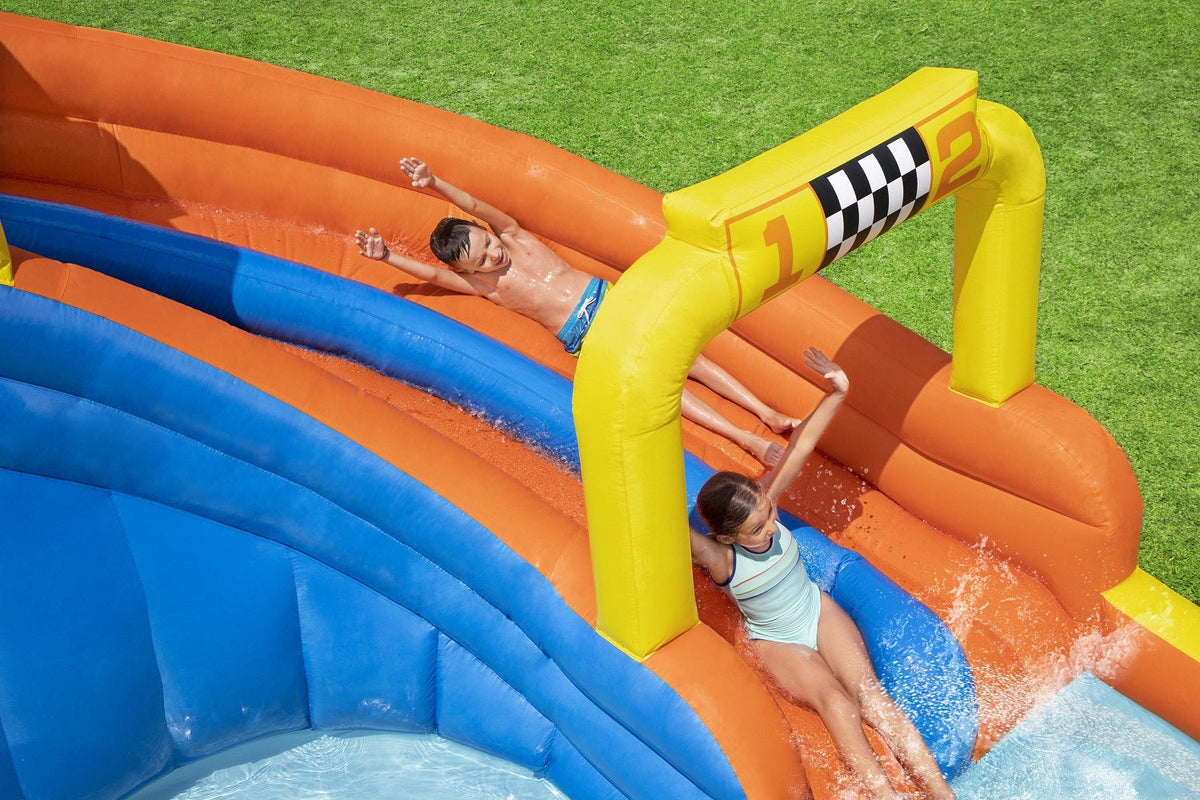 H2OGO!® Super Speedway Inflatable Water Park