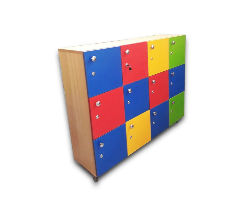 Twelve Cubby Storage Locker