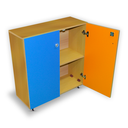 Cupboard Unit with Two Shelves Storage