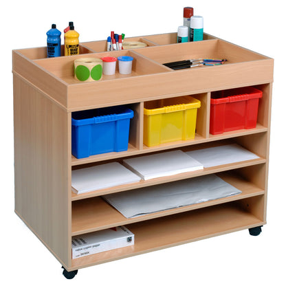 Nursery Paper Art & Material Trolley