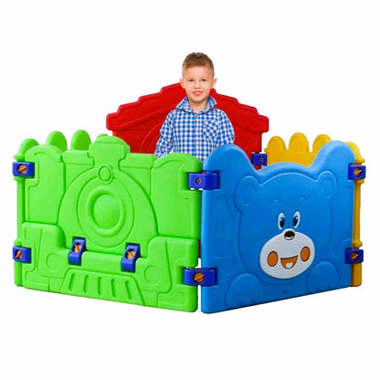 Bear and Train Ball Pit Playpen