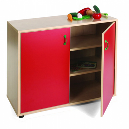 Cupboard Unit with Three Shelves Storage