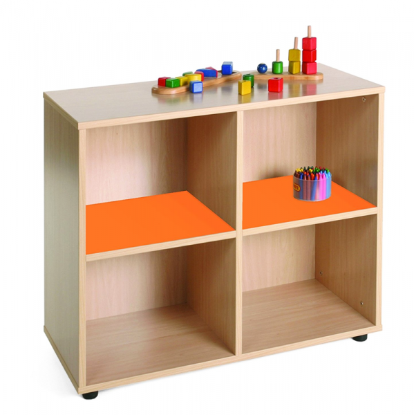 Four Cubby Storage Unit
