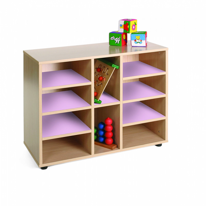 Eight Cubby Storage Unit