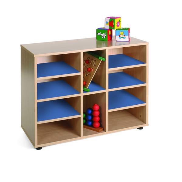 Eight Cubby Storage Unit