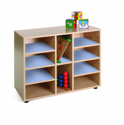 Eight Cubby Storage Unit