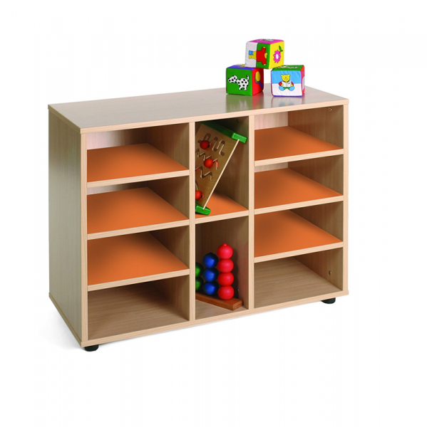 Eight Cubby Storage Unit
