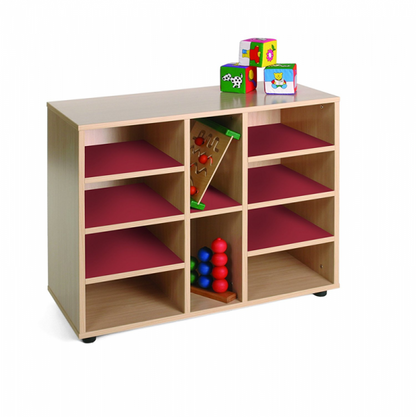 Eight Cubby Storage Unit