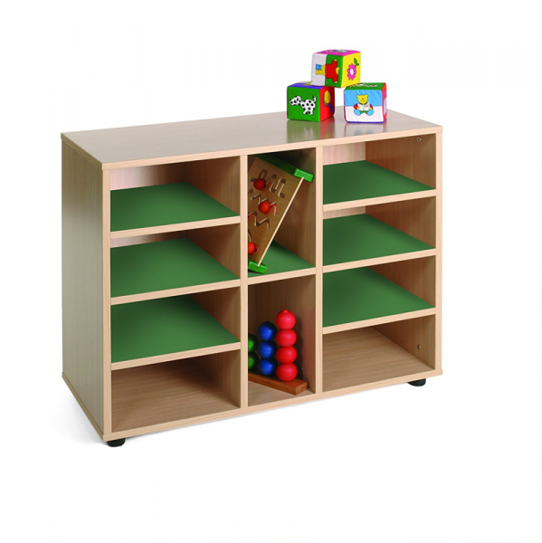 Eight Cubby Storage Unit
