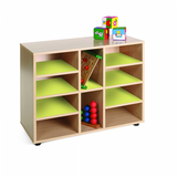 Eight Cubby Storage Unit