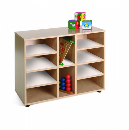 Eight Cubby Storage Unit