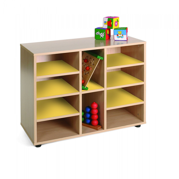 Eight Cubby Storage Unit