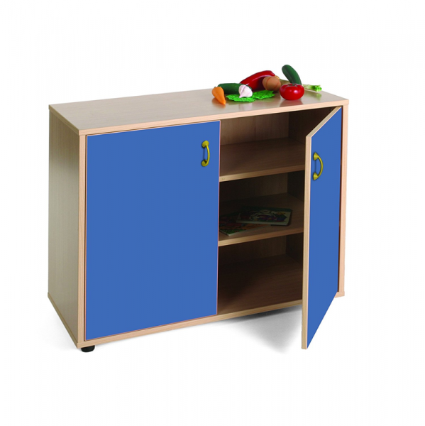 Cupboard Unit with Three Shelves Storage