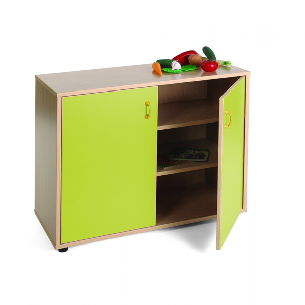 Cupboard Unit with Three Shelves Storage