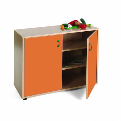 Cupboard Unit with Three Shelves Storage