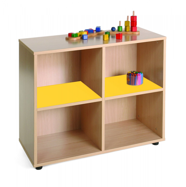 Four Cubby Storage Unit