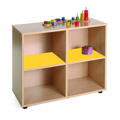 Four Cubby Storage Unit
