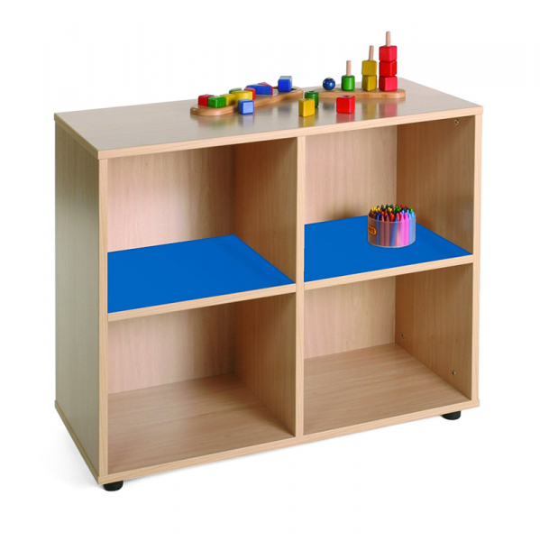 Four Cubby Storage Unit