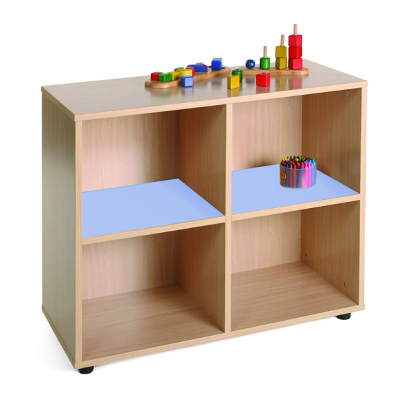 Four Cubby Storage Unit
