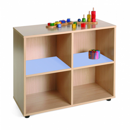 Four Cubby Storage Unit