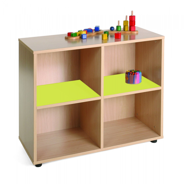 Four Cubby Storage Unit