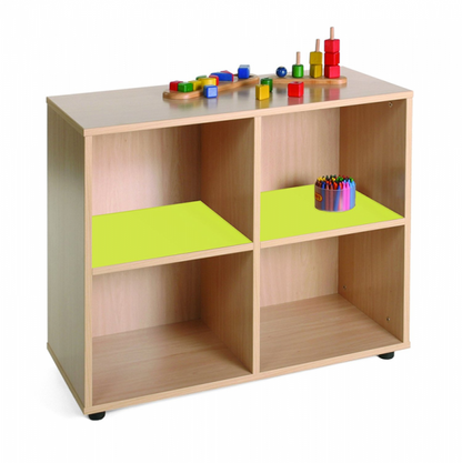 Four Cubby Storage Unit