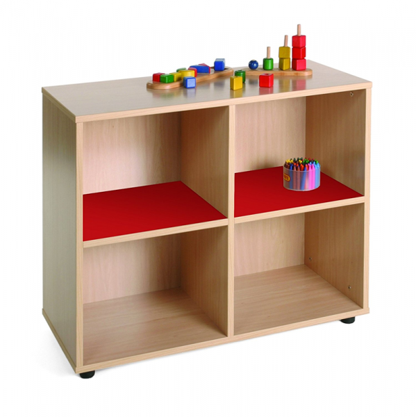 Four Cubby Storage Unit