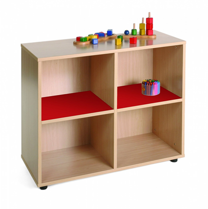 Four Cubby Storage Unit