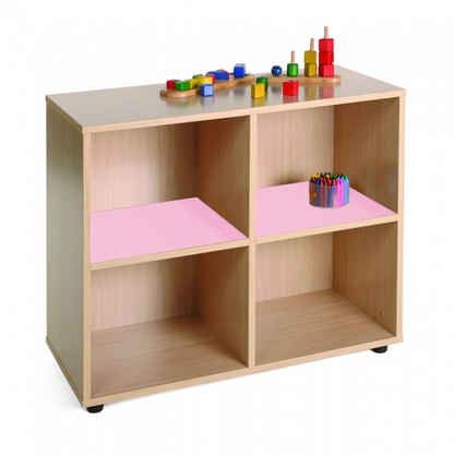 Four Cubby Storage Unit