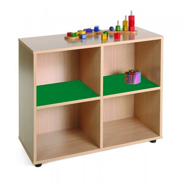 Four Cubby Storage Unit